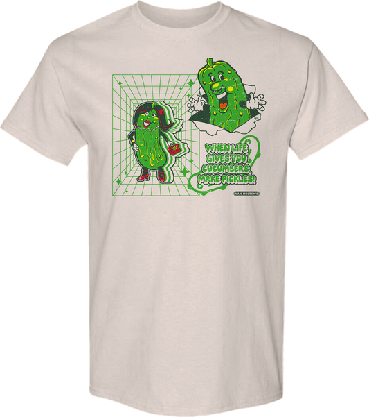 When Life Gives You Cucumbers Van Holten's Pickles T-Shirt