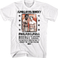 White Boxing Poster Apollo vs Rocky T-Shirt