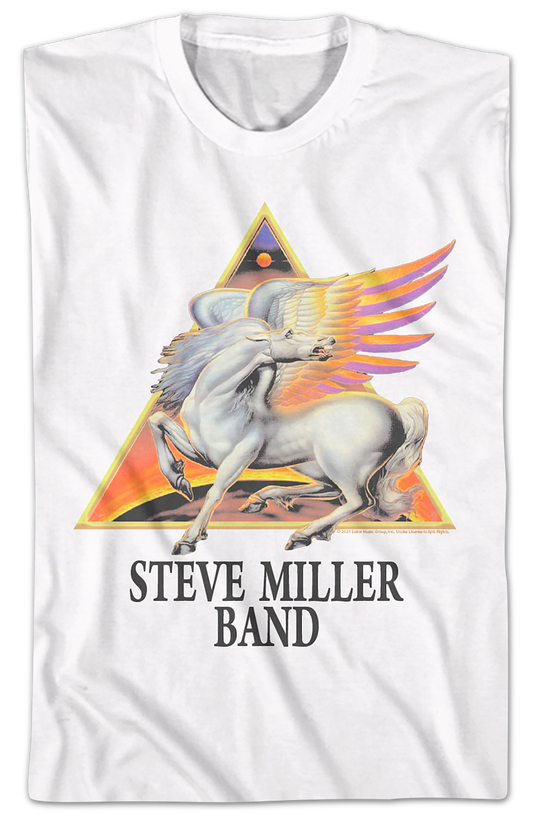 White Pegasus Steve Miller Band T-Shirt