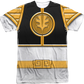 White Ranger Sublimation Costume Shirt