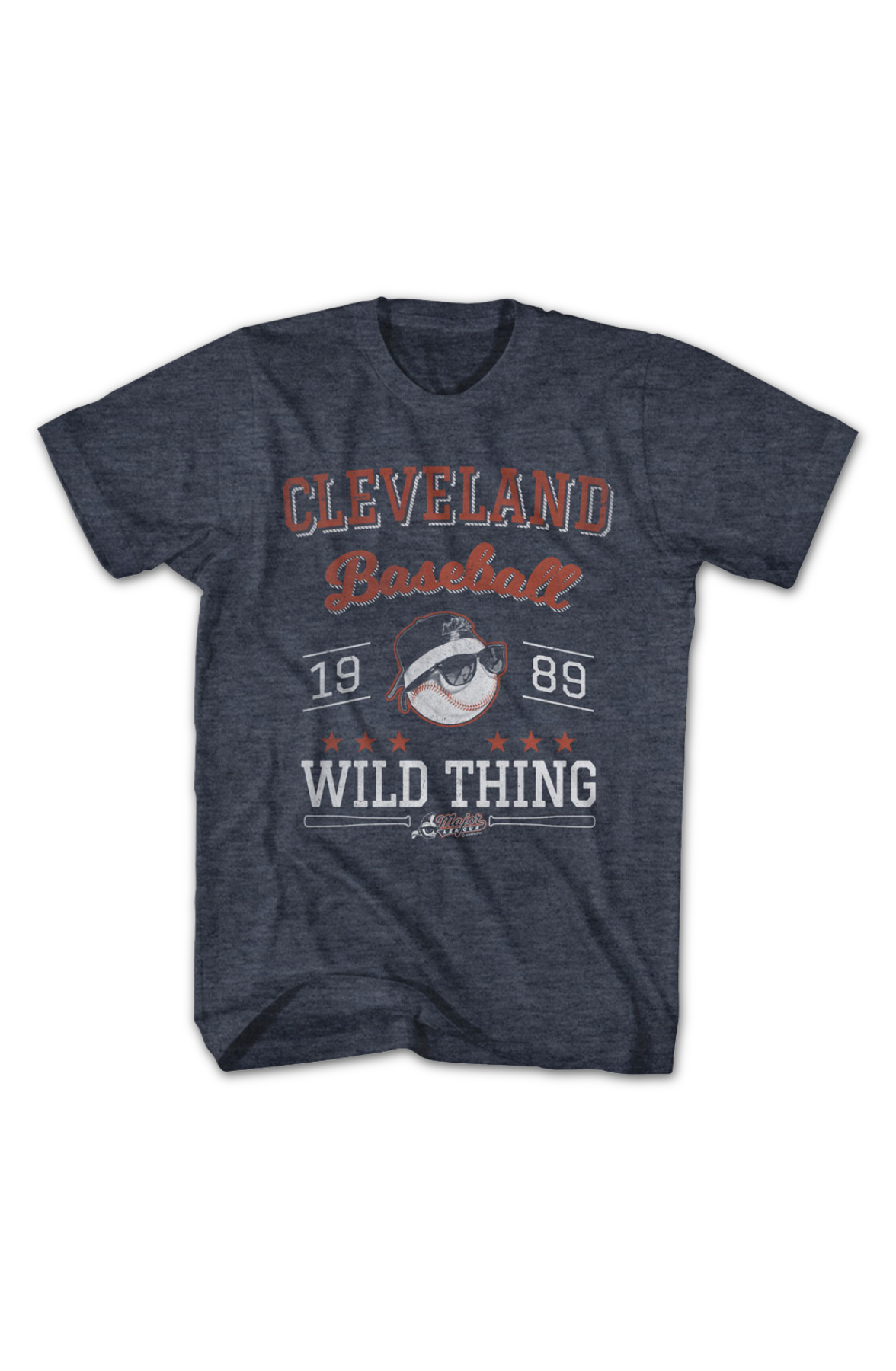 Wild Thing Cleveland Baseball 1989 Major League T-Shirt