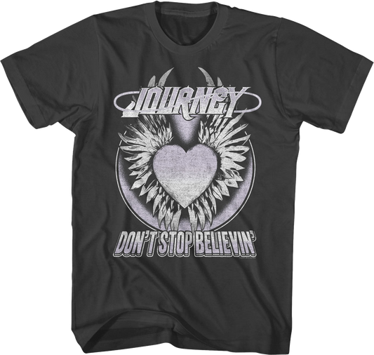 Winged Heart Don't Stop Believin' Journey T-Shirt