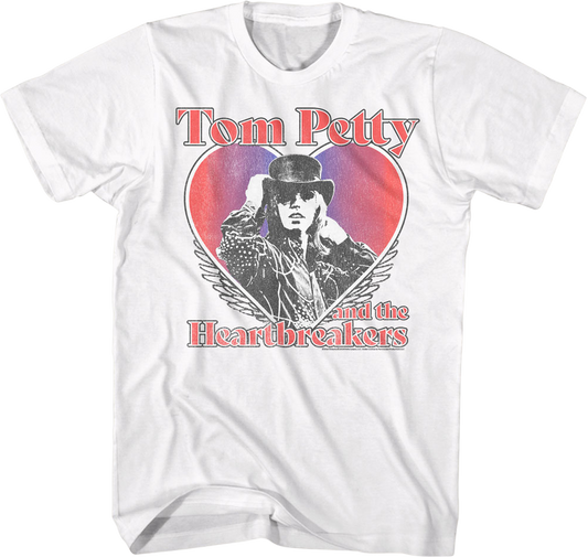 Winged Heart Tom Petty And The Heartbreakers T-Shirt