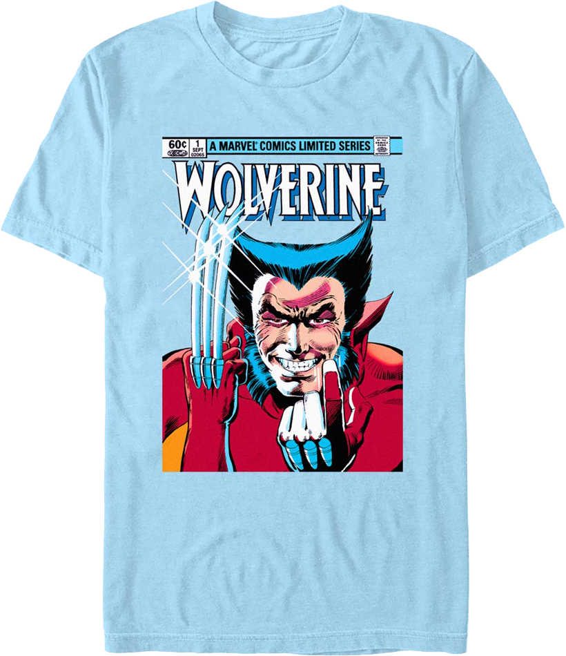 Wolverine First Issue Marvel Comics T-Shirt