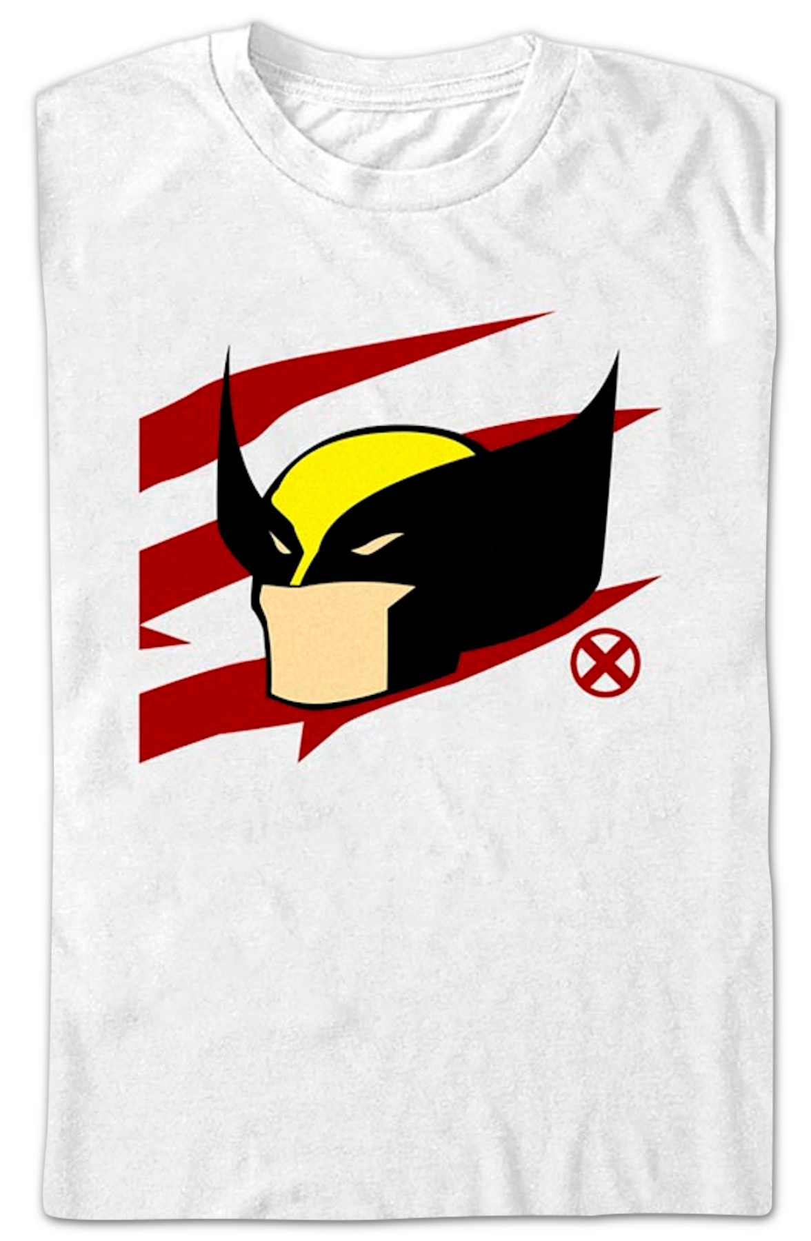 Wolverine Simple Stripes Marvel Comics T-Shirt