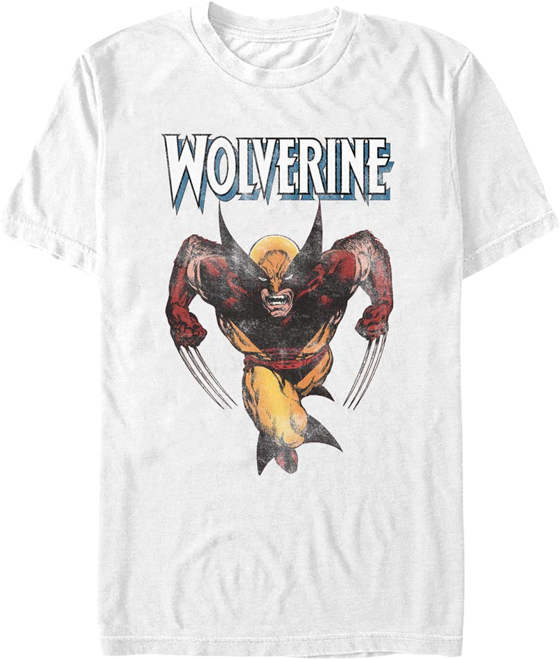 Wolverine Strike Pose Marvel Comics T-Shirt