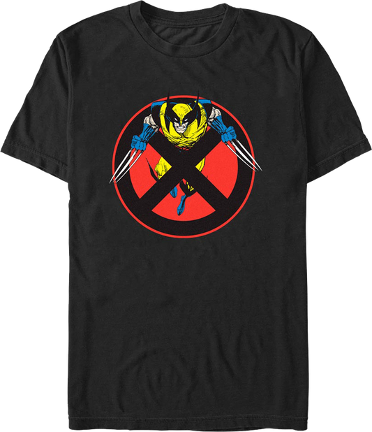 Wolverine X-Men Logo Marvel Comics T-Shirt