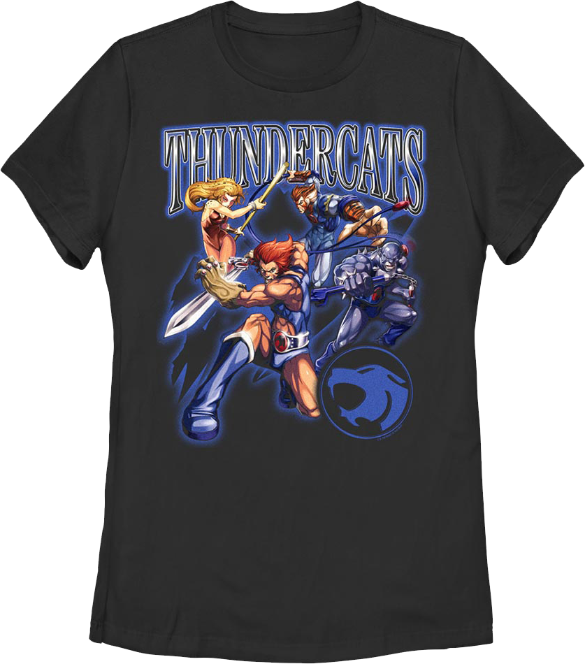 Womens Action Poses ThunderCats Shirt