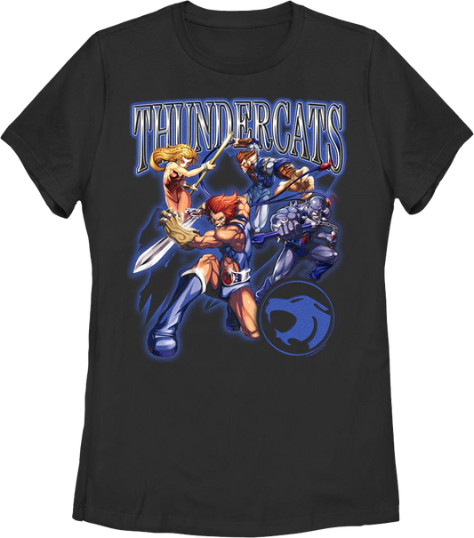 Womens Action Poses ThunderCats Shirt