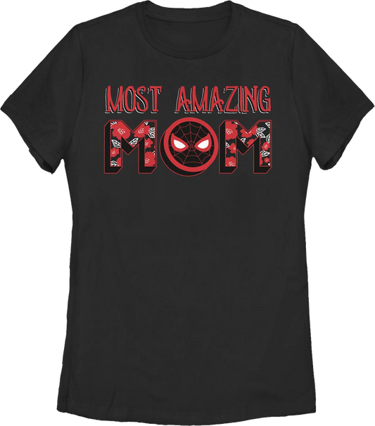 Womens Most Amazing Mom Marvel Comics Shirt