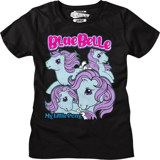 Womens Blue Belle Collage My Little Pony Shirt