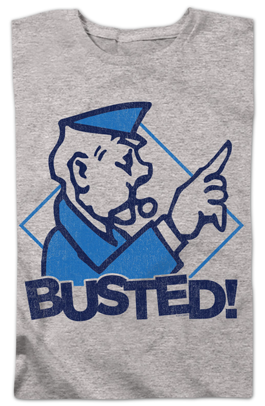 Womens Busted Monopoly Shirt