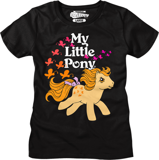Womens Butterscotch Butterflies My Little Pony Shirt