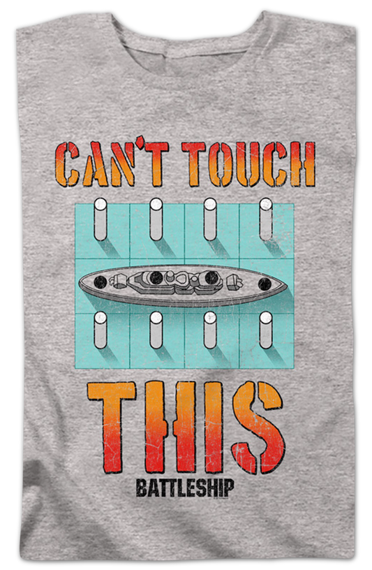 Womens Can't Touch This Battleship Shirt