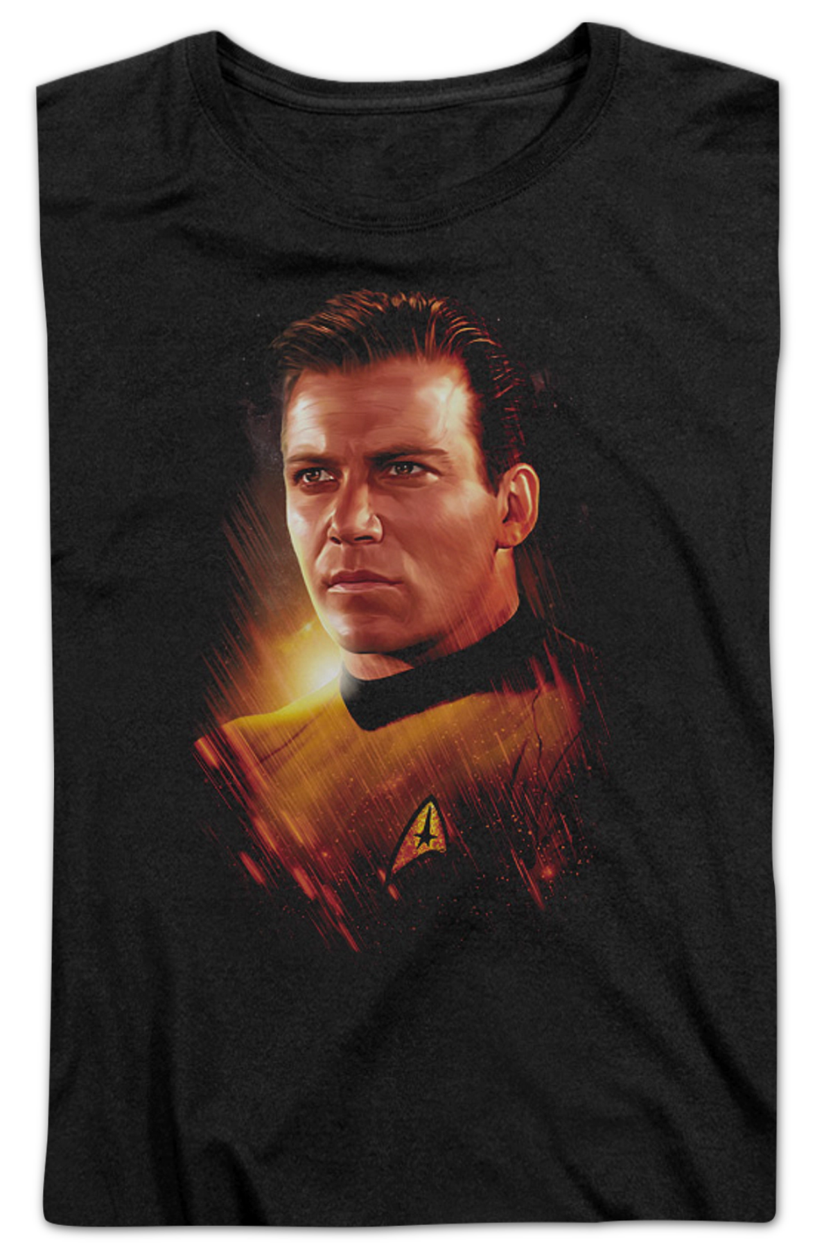 Womens Captain James T. Kirk Star Trek Shirt