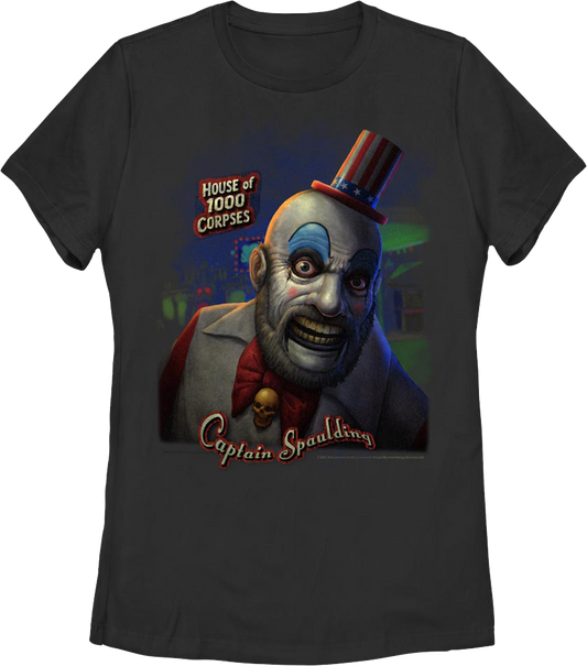 Womens Captain Spaulding House Of 1000 Corpses Shirt