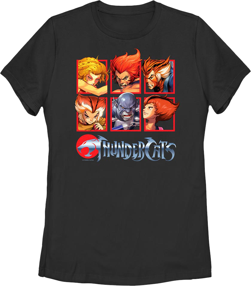 Womens Character Boxes ThunderCats Shirt