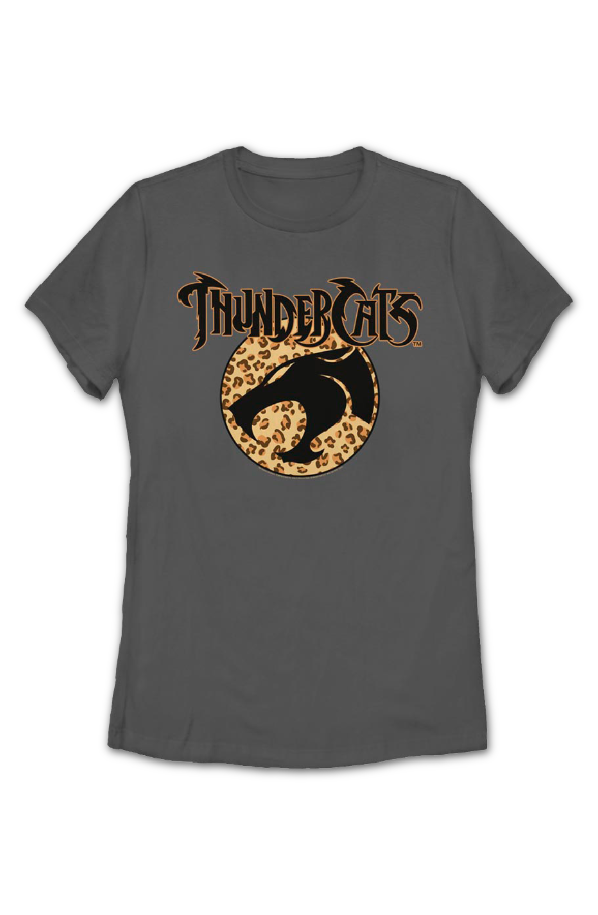 Womens Cheetah Print Logo ThunderCats Shirt