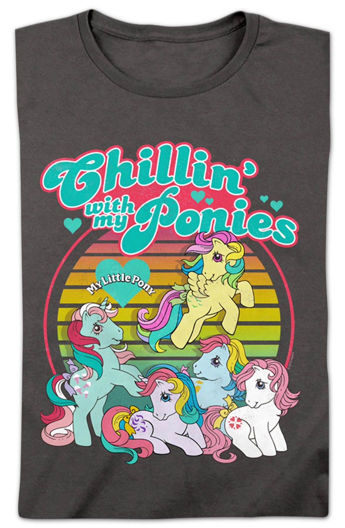 Womens Chillin' With My Ponies My Little Pony Shirt