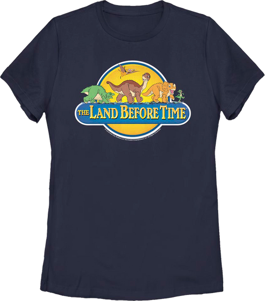 Womens Classic Logo Land Before Time Shirt