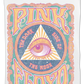 Womens Dark Side of the Moon All Seeing Eye Pink Floyd Shirt