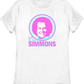 Womens Face Logo Richard Simmons Shirt