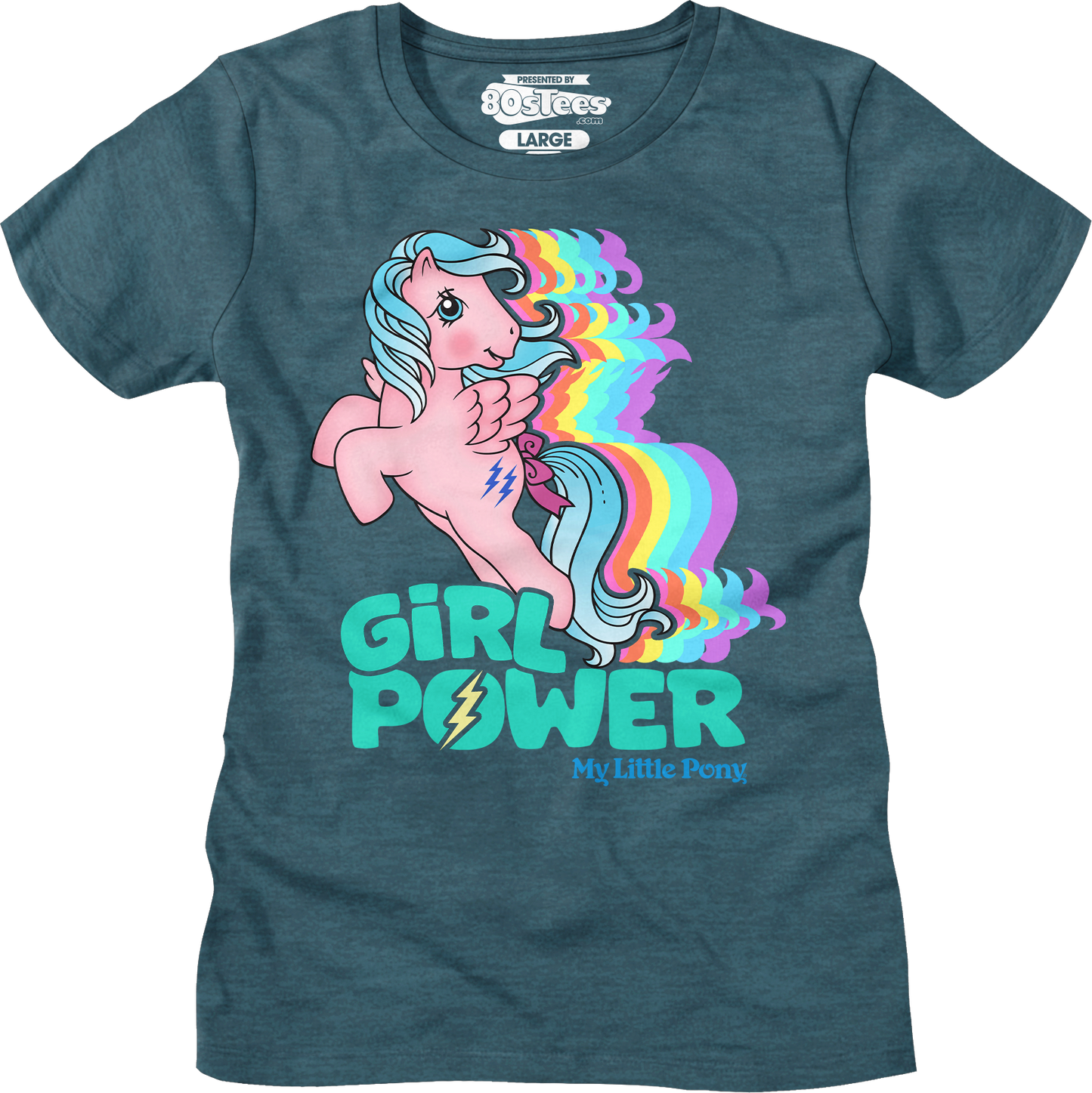 Womens Firefly Girl Power Rainbow My Little Pony Shirt