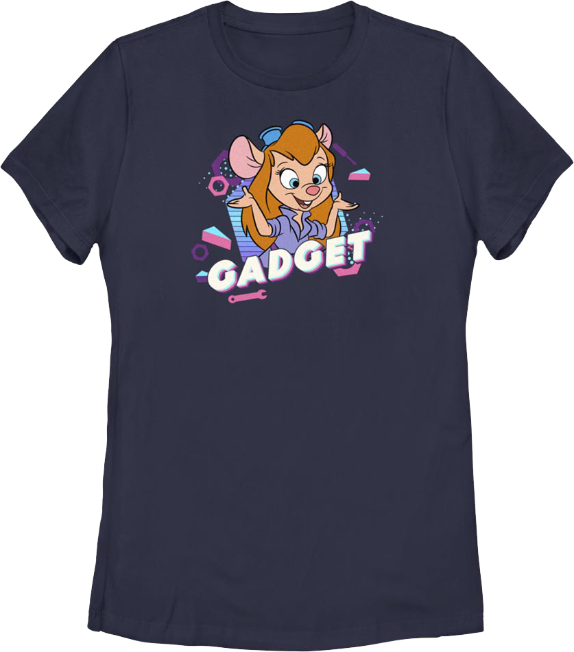 Womens Gadget Chip 'n Dale Rescue Rangers Shirt