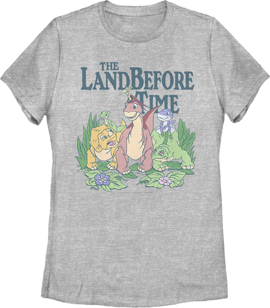 Womens Group Picture Land Before Time Shirt