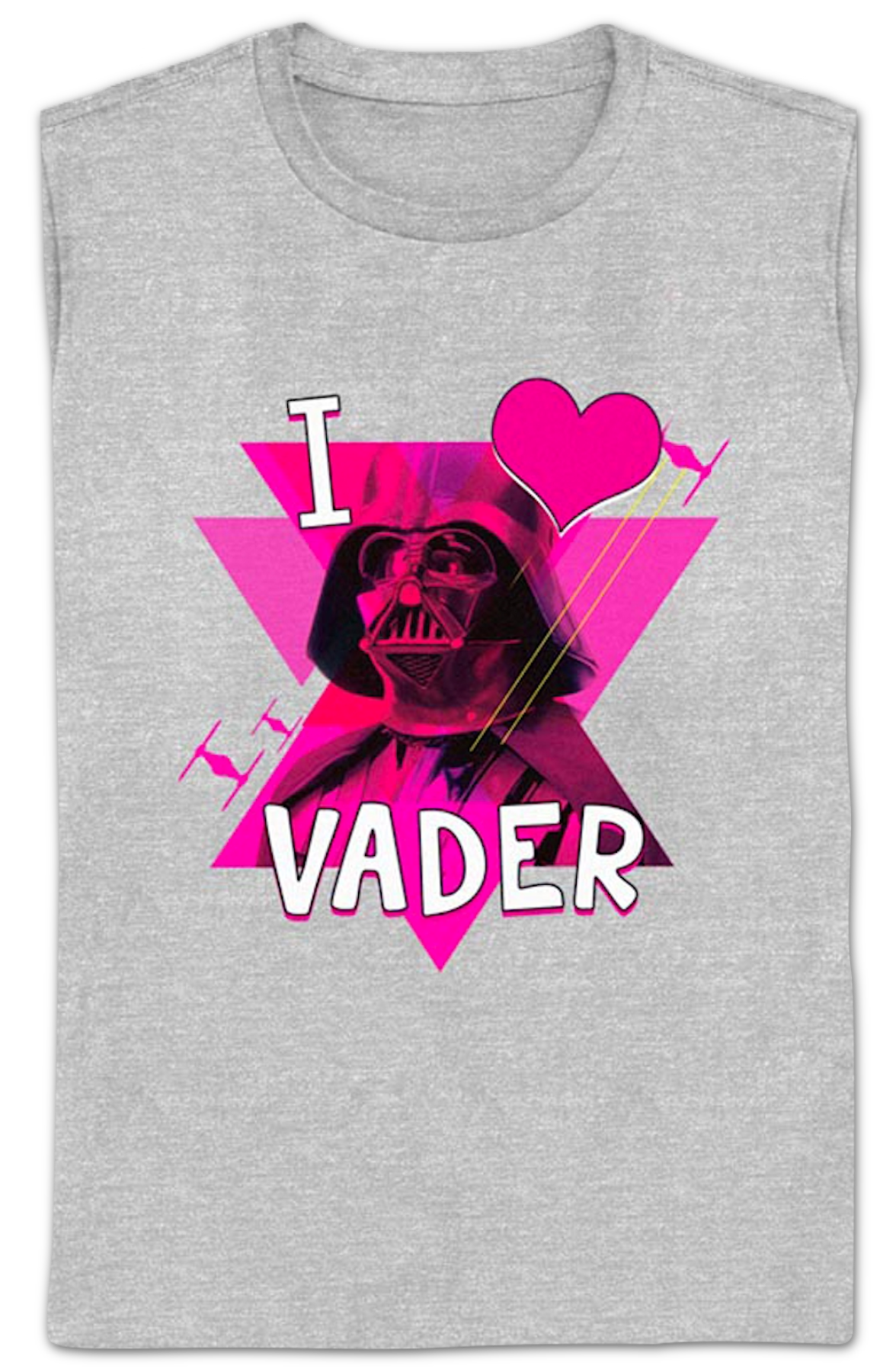 Womens I Love Darth Vader Star Wars Shirt