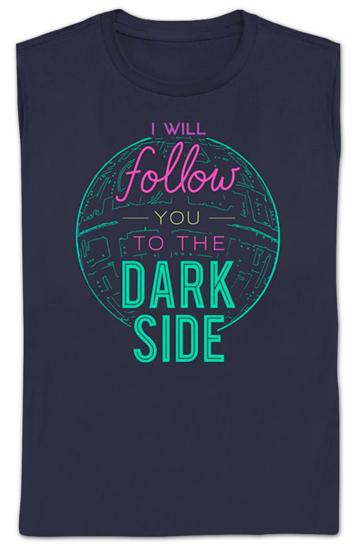 Womens I Will Follow You To The Dark Side Star Wars Shirt