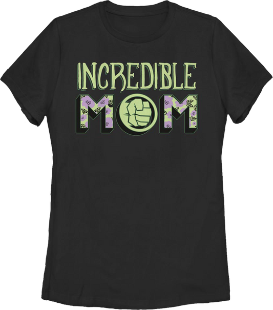 Womens Incredible Mom Marvel Comics Shirt