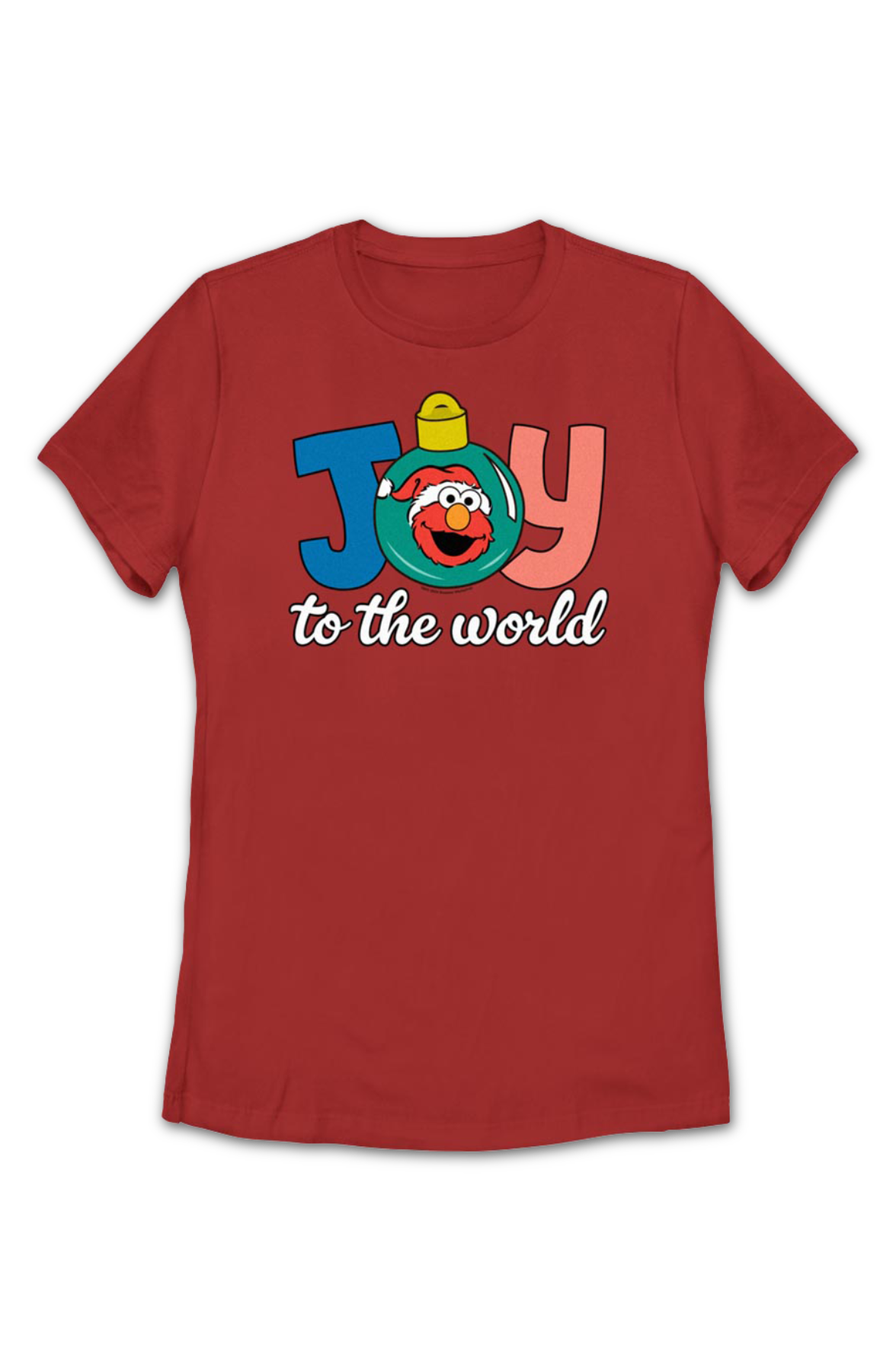 Womens Joy To The World Sesame Street Shirt