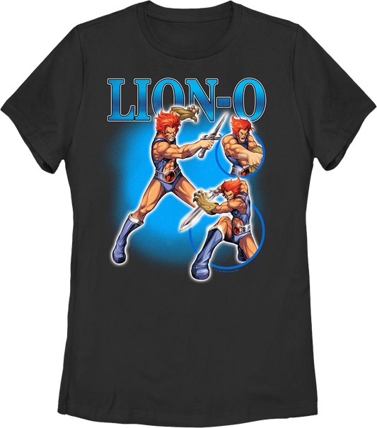 Womens Lion-O Collage ThunderCats Shirt