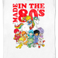 Womens White Made In The 80's Rainbow Brite Shirt