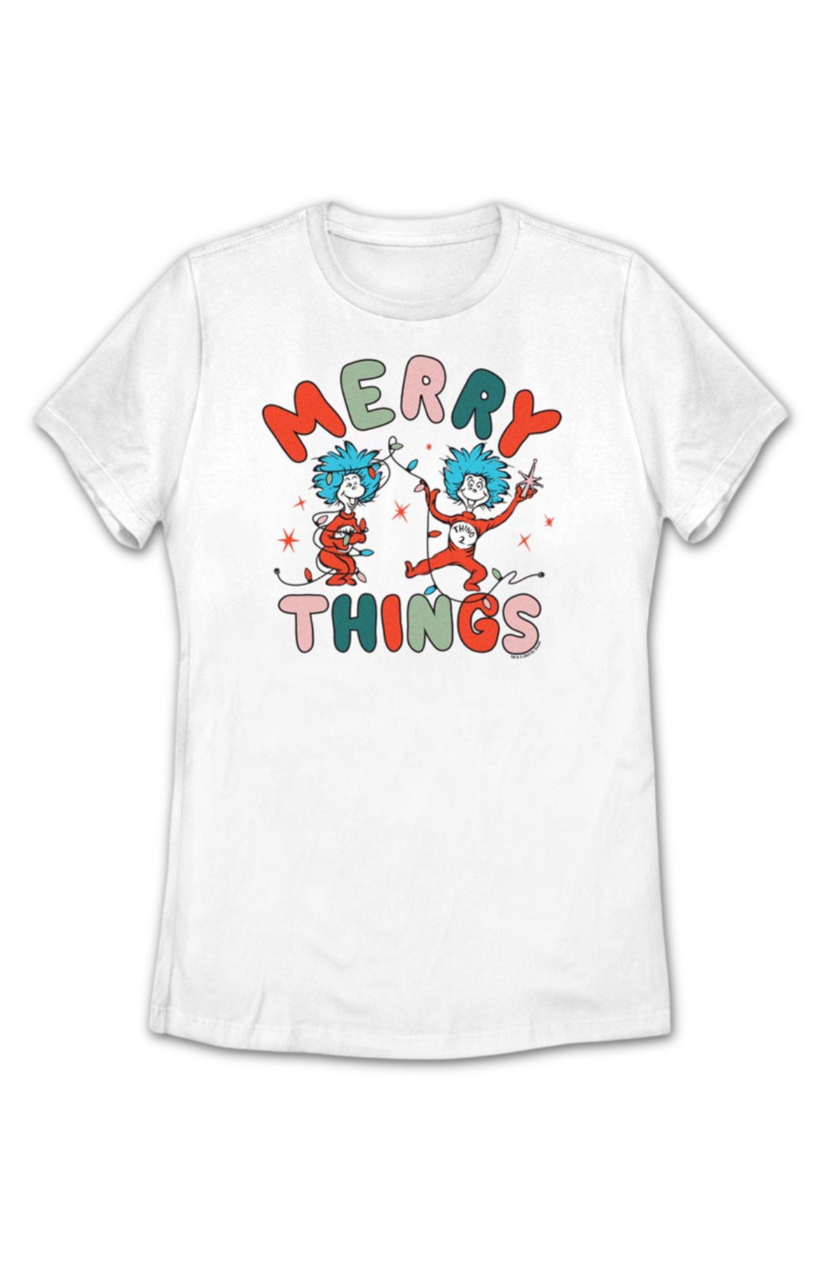 Womens Merry Things Dr. Seuss Shirt