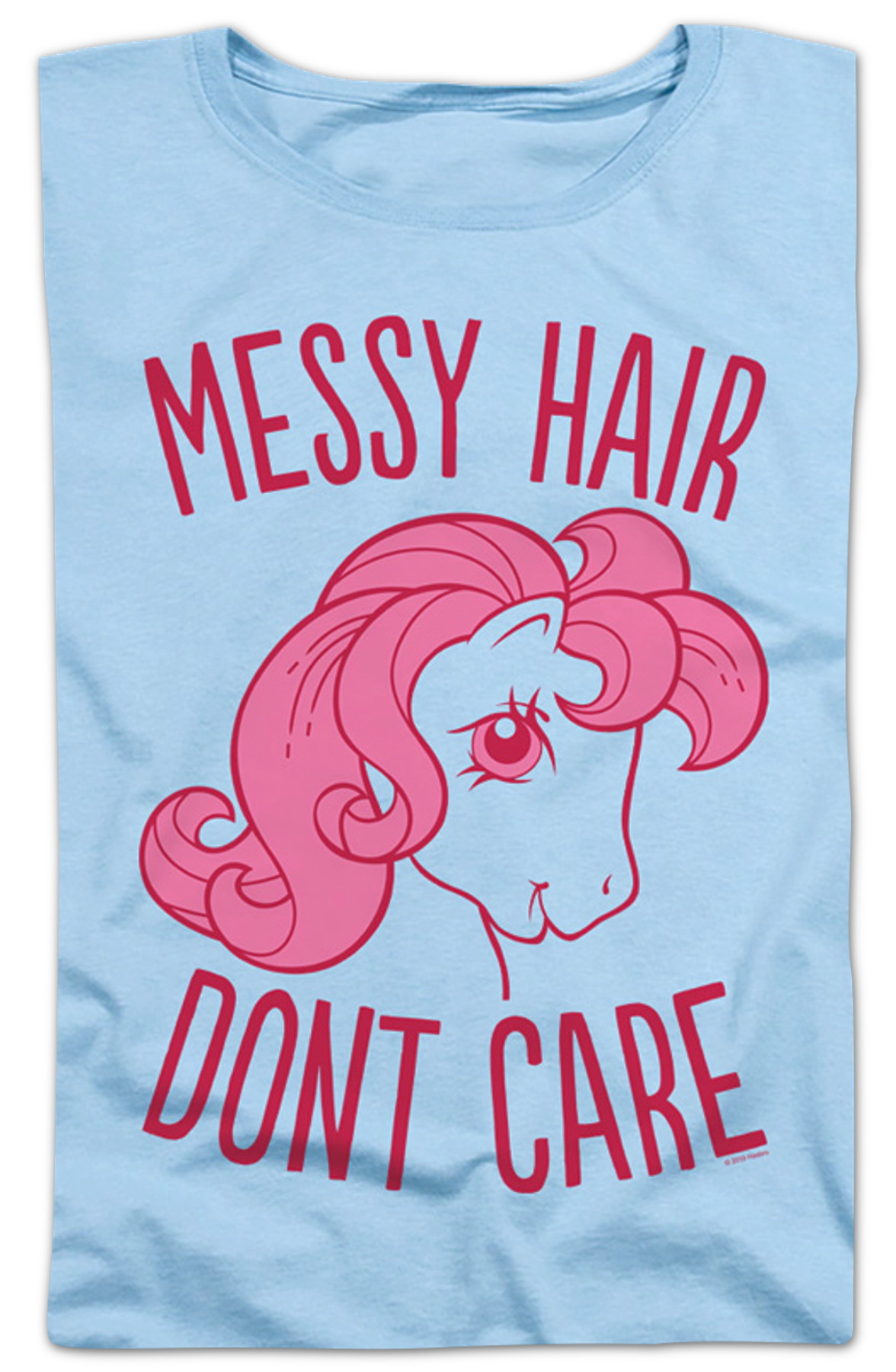 Womens Messy Hair My Little Pony Shirt