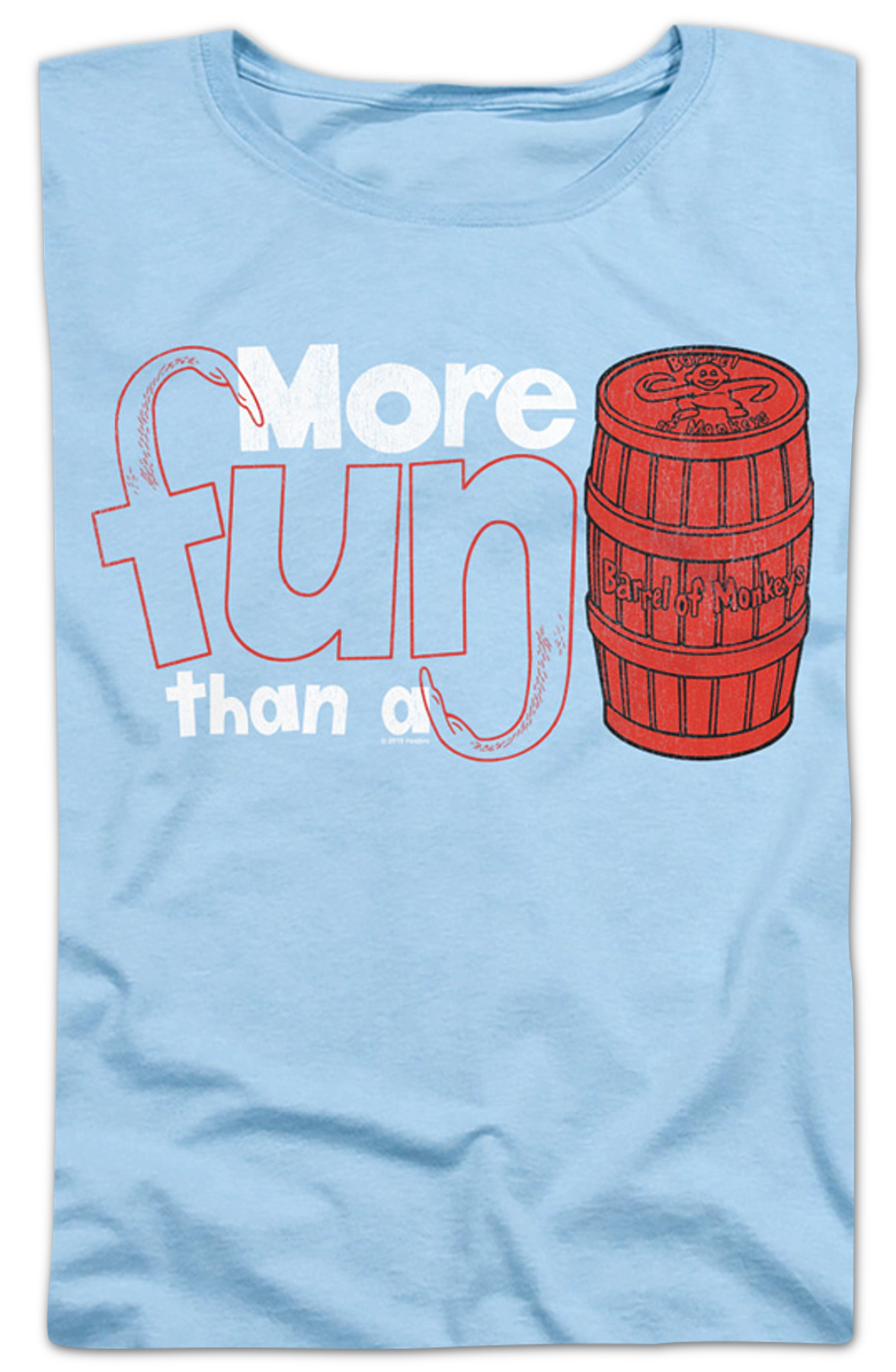 Womens More Fun Than A Barrel Of Monkeys Shirt