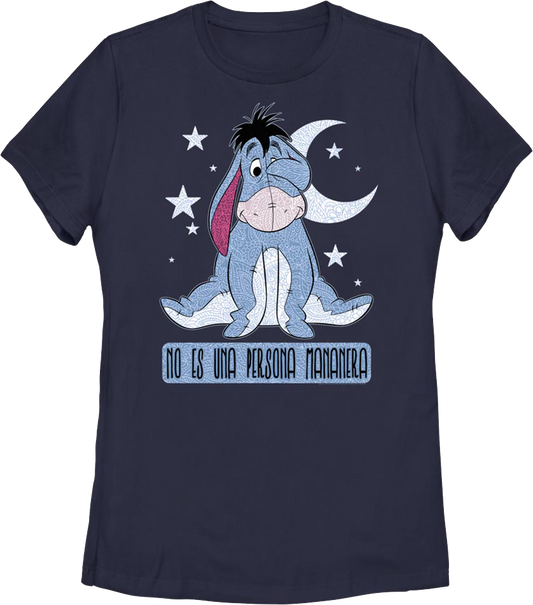 Womens No Es Una Persona Mananera Winnie The Pooh Shirt
