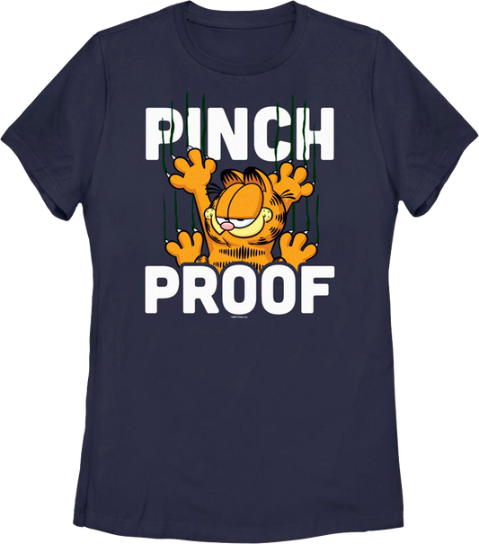 Womens Pinch Proof Garfield Shirt