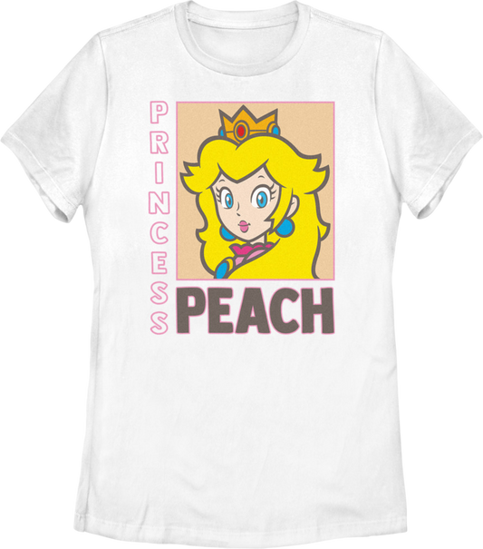 Womens Princess Peach Super Mario Bros. Shirt