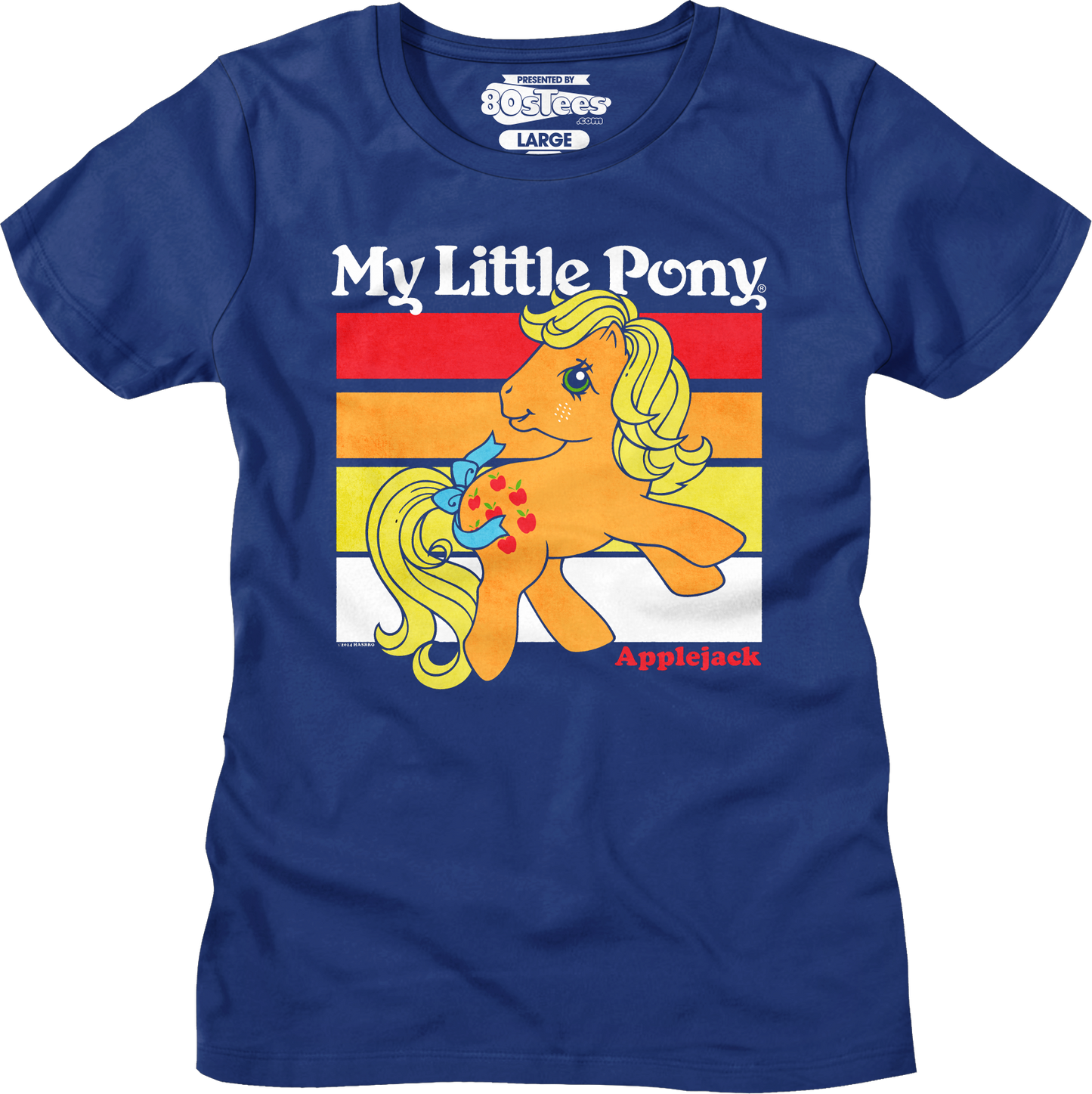 Womens Retro Applejack My Little Pony Shirt
