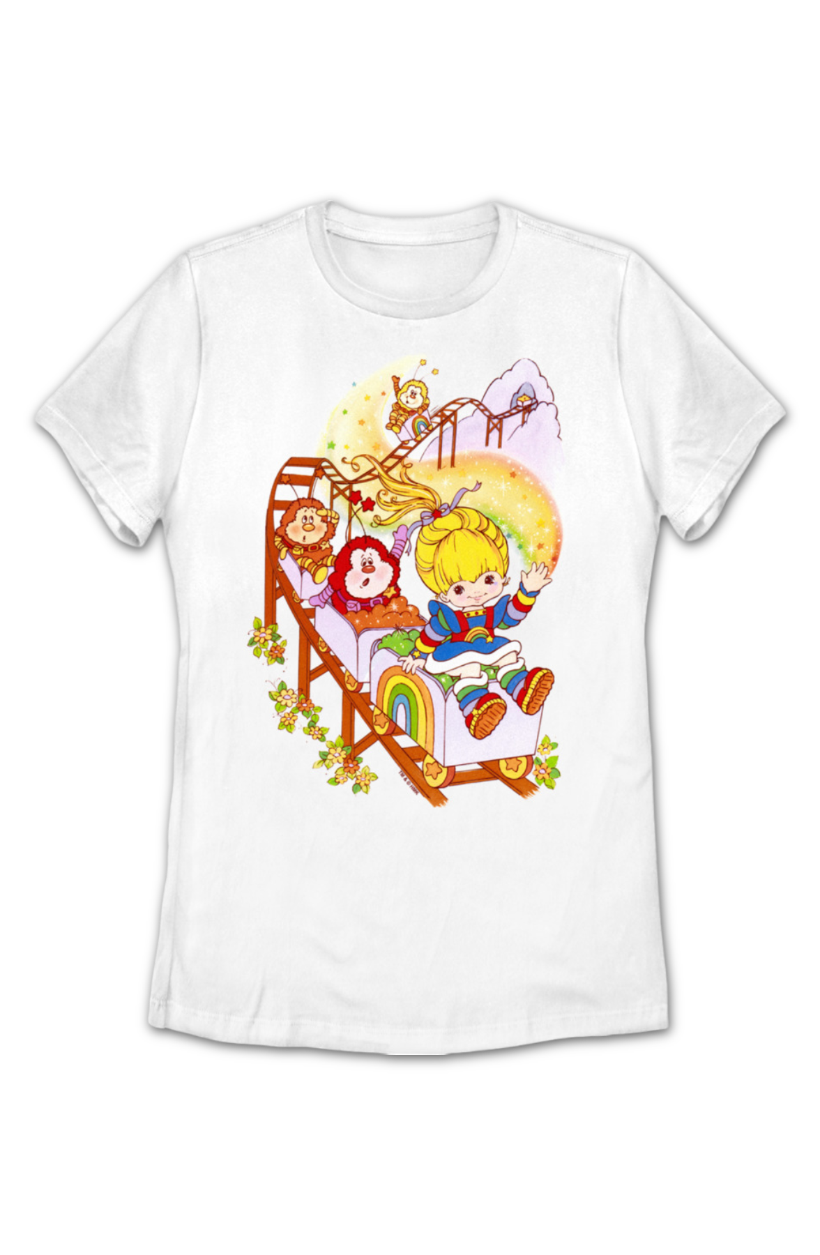 Womens Roller Coaster Rainbow Brite Shirt