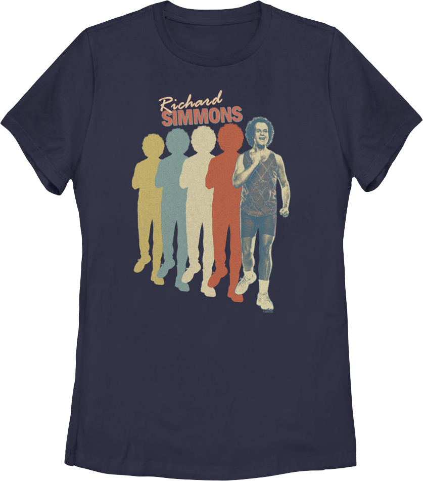 Womens Silhouettes Richard Simmons Shirt