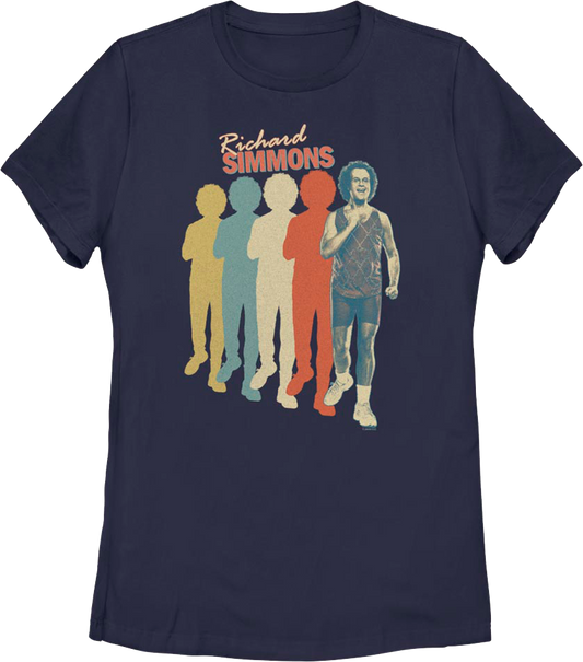 Womens Silhouettes Richard Simmons Shirt