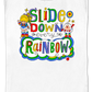 Womens Slide Down Rainbow Brite Shirt