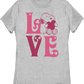Womens Snoopy Puppy Love Peanuts Shirt