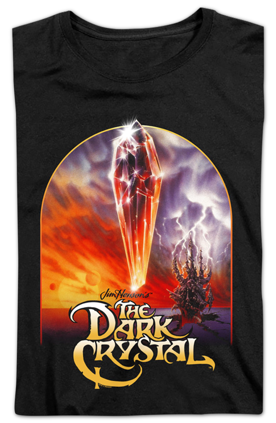 Womens Style B Movie Poster Dark Crystal Shirt