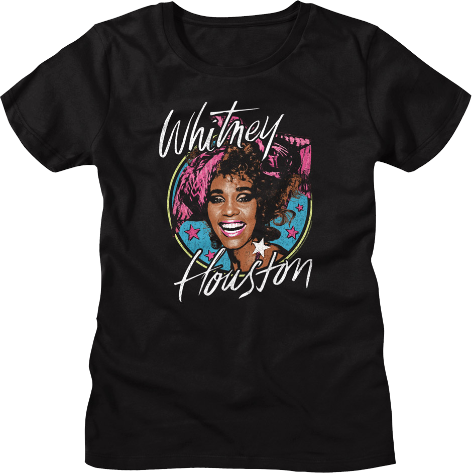 Womens Superstar Whitney Houston Shirt