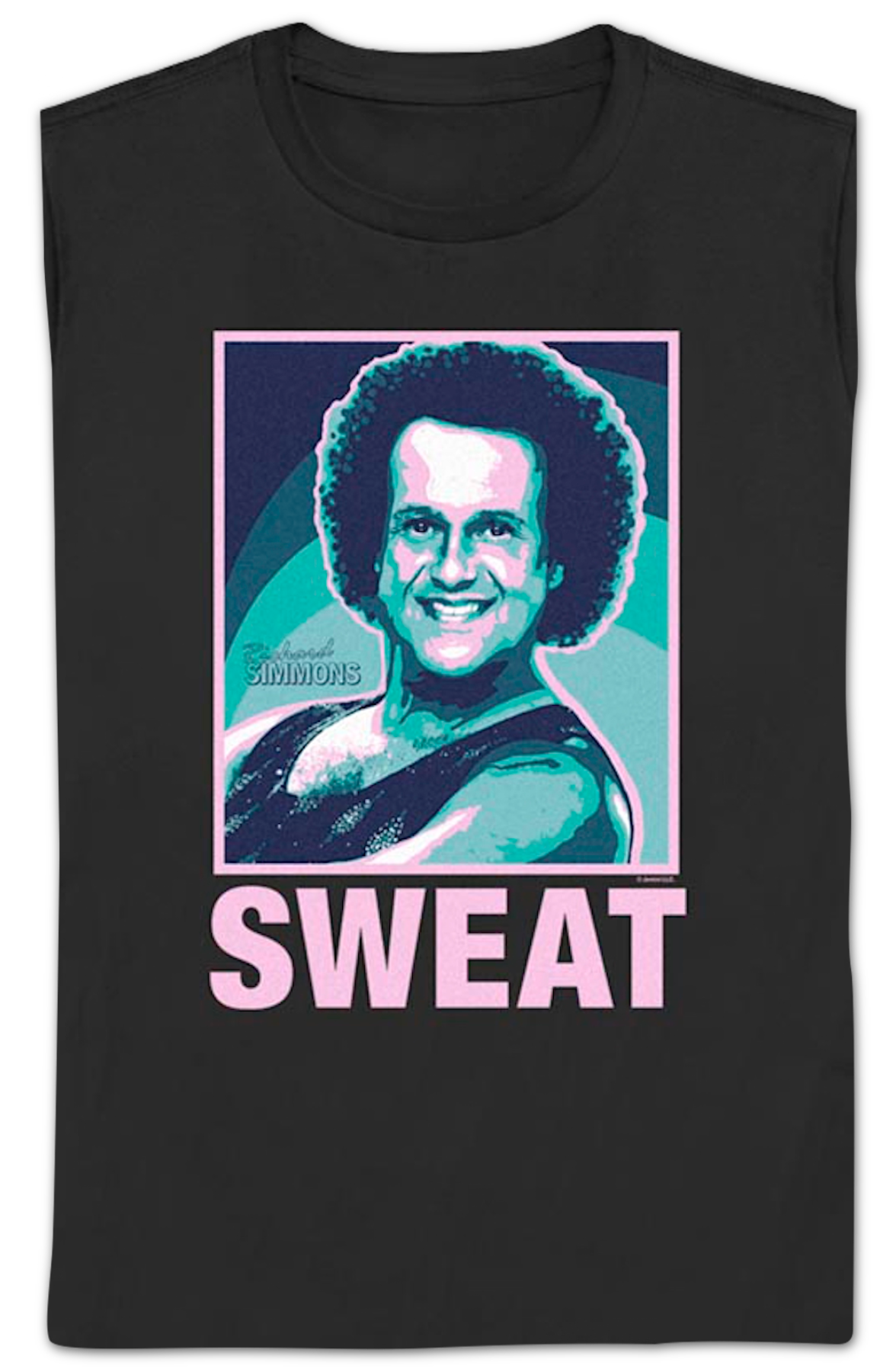 Womens Sweat Richard Simmons Shirt